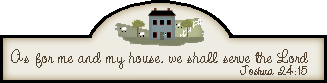 As for me and my house, we shall serve the LORD.